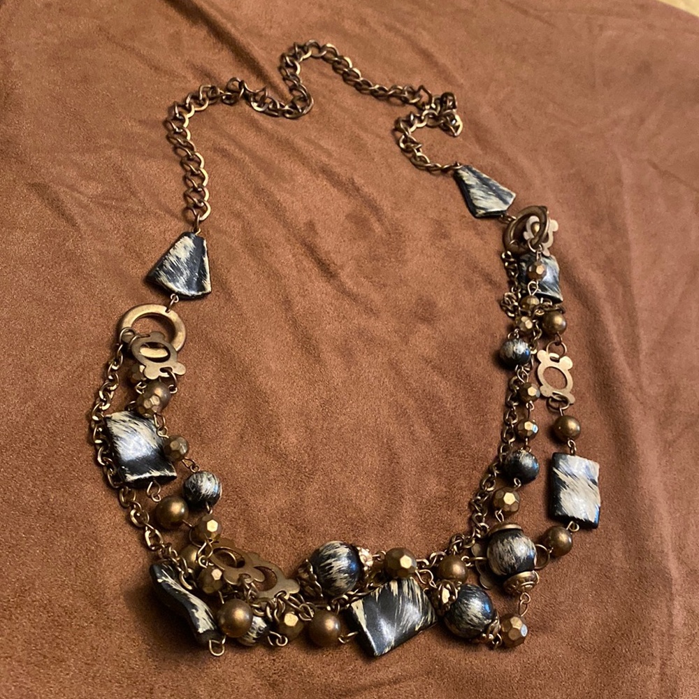 Vintage Women’s Brass Necklace